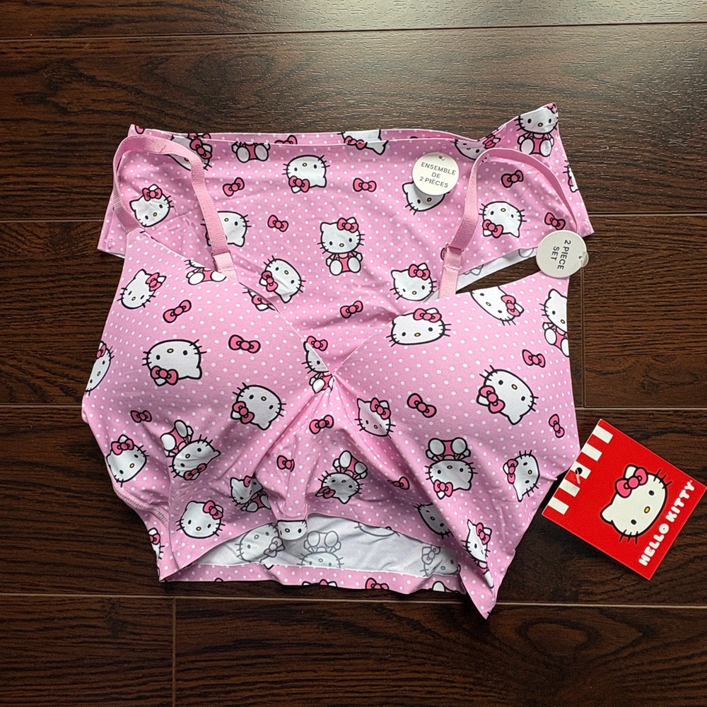 Hello Kitty Pink Pajama Set